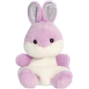 Aurora® Adorable Palm Pals™ Wysteria Purple Bunny Stuffed Animal - Pocket-Sized Play - Collectable Fun - 5 Inches