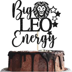 Big Pisces Energy Cake Topper ، ديكور كعكة عيد ميلاد الحوت ، ديكورات موسم الحوت ، ديكور حفل زودياك ، ديكورات حفلة عيد ميلاد الأبراج ، بريق أسود