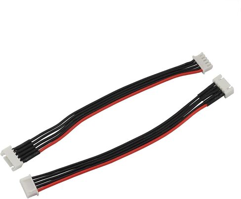 2pcs 15cm JST-XH 2S LiPo Balance Power Cable Connector 22AWG Extended Charging Wire Male Female Plug for RC Drone FPV Quadcopter Rechargeable Lipo Battery Charger DIY in Kuwait