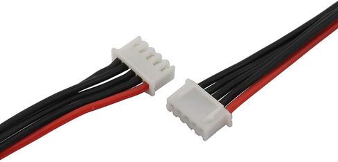 2pcs 15cm JST-XH 2S LiPo Balance Power Cable Connector 22AWG Extended Charging Wire Male Female Plug for RC Drone FPV Quadcopter Rechargeable Lipo Battery Charger DIY in Kuwait