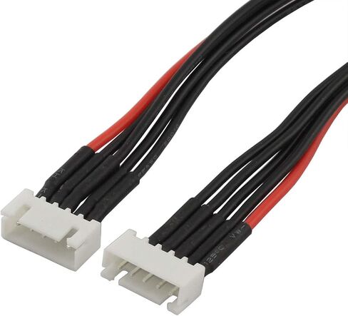 2pcs 15cm JST-XH 2S LiPo Balance Power Cable Connector 22AWG Extended Charging Wire Male Female Plug for RC Drone FPV Quadcopter Rechargeable Lipo Battery Charger DIY in Kuwait