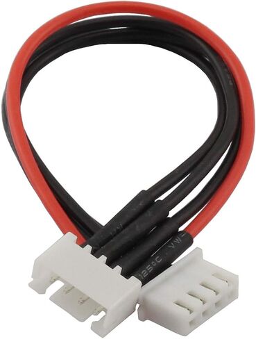 2pcs 15cm JST-XH 2S LiPo Balance Power Cable Connector 22AWG Extended Charging Wire Male Female Plug for RC Drone FPV Quadcopter Rechargeable Lipo Battery Charger DIY in Kuwait