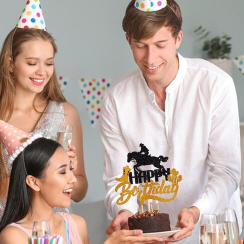 Cowgirl Cake Toppers ，Happy Birthday Cake Topper Decoration，Western Cowgirl Themed Cake Decoration，Baby Shower Cake Decoration,Girls Women Cowgirls Happy Birthday Party Supplies in Kuwait