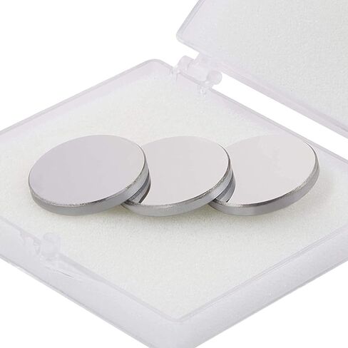OMTech Laser Cutting Mirror Set, 20mm Molybdenum Replacement Mirrors for CO2 Laser Engraving Machines, Precision Highly Reflective Mo Mirrors for 30W to 200W CO2 Laser Engravers, Set of 3 in Saudi Arabia