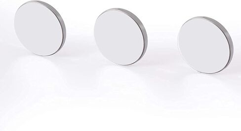 OMTech Laser Cutting Mirror Set, 20mm Molybdenum Replacement Mirrors for CO2 Laser Engraving Machines, Precision Highly Reflective Mo Mirrors for 30W to 200W CO2 Laser Engravers, Set of 3 in Saudi Arabia