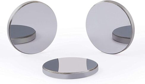 OMTech Laser Cutting Mirror Set, 20mm Molybdenum Replacement Mirrors for CO2 Laser Engraving Machines, Precision Highly Reflective Mo Mirrors for 30W to 200W CO2 Laser Engravers, Set of 3 in Saudi Arabia