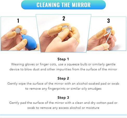 OMTech Laser Cutting Mirror Set, 20mm Molybdenum Replacement Mirrors for CO2 Laser Engraving Machines, Precision Highly Reflective Mo Mirrors for 30W to 200W CO2 Laser Engravers, Set of 3 in Saudi Arabia