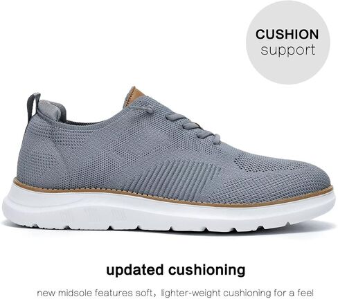 Mens Oxfords Casual Fashion Slip on Shoes Dress Business Sneakers Mesh Work Comfortable Lightweight Soft Sole in Kuwait