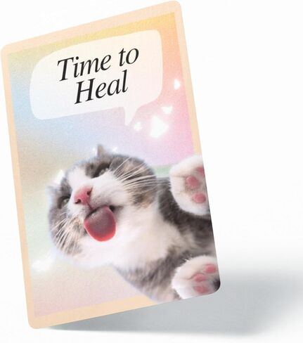 CATCHYOURDREAMS Cats for Comfort - 50 Inspirational Affirmations and Positive Activities for Healing and Peace - Stress Relief and Mindfulness Grief Cat Bereavement Sympathy Gift for Women in Saudi Arabia