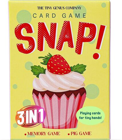 TGC Snap Cards, 3 in 1 Card Games for Kids, 3 Decks, Educational Memory Match & Creativity Game for Ages 5 & up, 52 Snap Cards for Encourages Imagination & Homeschool in Saudi Arabia