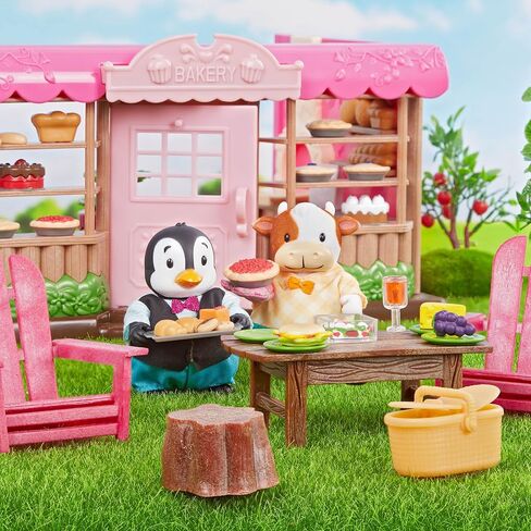 Li’l Woodzeez – Toy Patio – Doll Furniture – Playhouse Accessories – Playset for Kids – 3 Years + – Outdoor Patio Set in Saudi Arabia