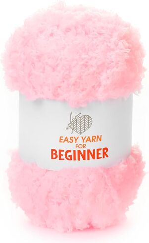 Chenille Yarn for Crocheting Knitting - Chunky Yarn for Crocheting Blanket, Bulky Thick Fluffy Yarn for Hand Knitting, Long-Hair Soft Chenille Yarn, DIY Gift Kint Gift, 1 PC 50g (1.76 oz) in Saudi Arabia