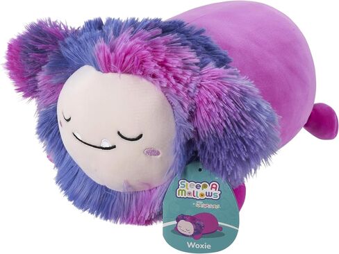 Squishmallows Original 12in Woxie The Magenta Bigfoot Sleepamallows – Official Jazwares Plush (Medium-Sized) in Saudi Arabia