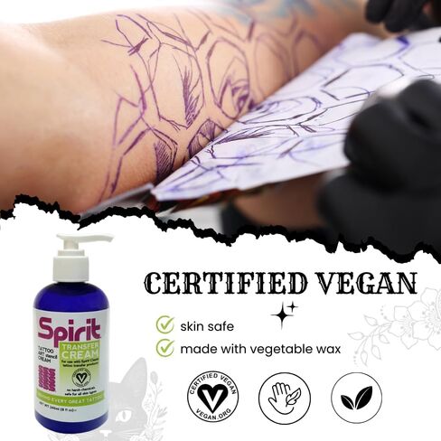 Spirit® Classic Tattoo Stencil Transfer Cream, 8oz Bottle in Saudi Arabia