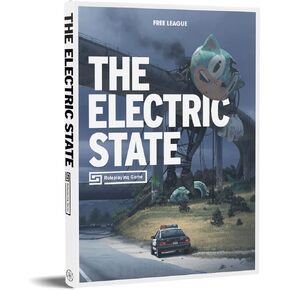Free League Publishing The Electric State RPG Core Rulebook Tabletop Roleplaying Game for Adults, Family, Teens 14+