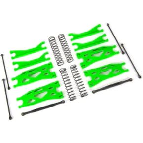 Traxxas 7895 Black Suspension Kit: X-Maxx WideMaxx (Green)
