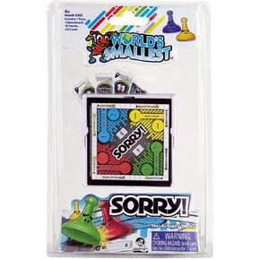 World's Smallest Sorry, 1-2 Players