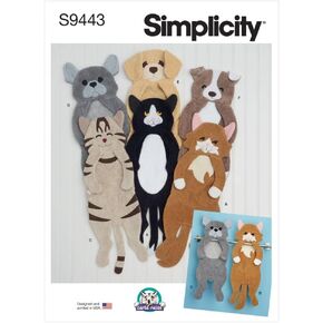 Simplicity Animal Towels-ONE SIZE -SS9443OS