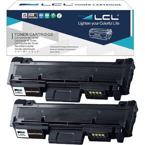 LCL Compatible Toner Cartridge Replacement for Samsung MLT-D118L MLT-D118S D118L 118L D118S 4000 Pages M3065FW M3015DW (2-Pack Black)