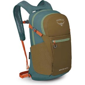 Osprey Daylite Plus Earth Commuter Backpack, Dark Charcoal/Blue Flame