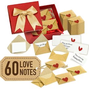 Long Distance Relationship Gifts For Him - I Love You Gifts For Him Her, Mini Love Notes Card For Couples, 6 Months Anniversary Boyfriend Gift, Romantic Gift For Boyfriend Long Distance