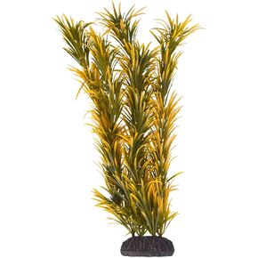 Underwater Treasures Mayaca - Orange, 1 Count, 6 Inches, Plastic, Realistic, Natural, Artificial Aquarium Plant