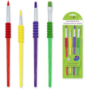 Paint Brushes for Kids Paint Brushes Bulk Paint Brushes Kids Paint Brush Set Watercolor Brushes for Kids Toddler Art Supplies Artist Paint Brushes Art Party Supplies Craft Paint Brushes Bulk 24 Pcs