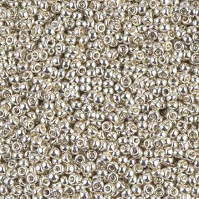 Miyuki Loose Beads, Galvanized Silver (Plated)
