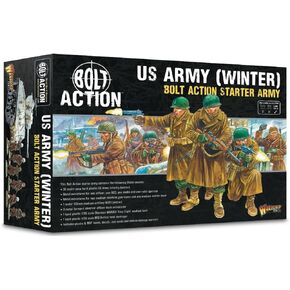 Warlord Games US Army (Winter) Starter Army - 28mm Scale Miniatures for Bolt Action Highly Detailed World War 2 Miniatures for Table-top Wargaming