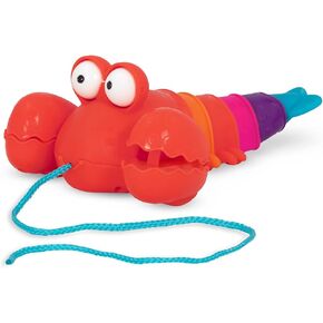 B. toys - Waggle-A-Longs - Pull Along Interactive Toy - Push or Pull Crocodile - Walking Toy with String for Toddlers, Kids, Snappity Scott - 18 Months