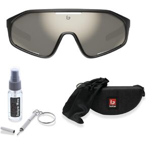 bollé Shifter Rectangle Sunglasses for Men for Women + BUNDLE With Designer iWear Eyewear Kit in Kuwait