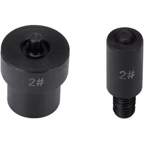 WUTA Hand Press Button Installation Mold Manual Press Grommet Eyelet Installer Tools Snap Fastener Metal Mold Mute Craft Tool(666+665+633+831+201+203+205+2#+8#+20#+22# Mold Set)