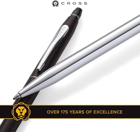 Cross Click Slim Refillable Gel Ink Rollerball Pen, Medium Rollerball, Includes Premium Gift Box - Black in Saudi Arabia