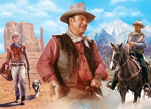 MasterPieces 1000 Piece John Wayne Jigsaw Puzzle for Adults, Family, or Youth - on the Trail - 19.25"x26.75" in Kuwait