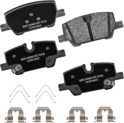 Bendix SBC1100 Premium Brake Pad Set for Select Models Nissan Frontier 2015-2005, Xterra 2005, Xterra 2015-2008, Suzuki Equator 2012-2009-(Rear) in Saudi Arabia