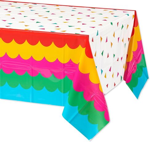 American Greetings 3-Count # sq. ft. Plastic Table Covers, Fiesta Party Supplies (54 in. x 84 in.) in Saudi Arabia