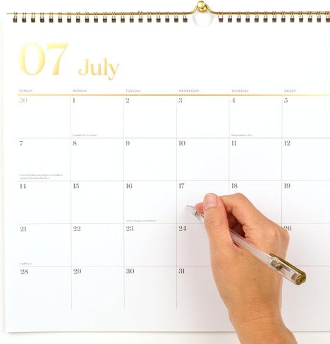 Cambridge Wall Calendar 2025-2026 Academic, Monthly, 15" x 12", Medium, Workstyle, Unruled (1606-707A) in Saudi Arabia