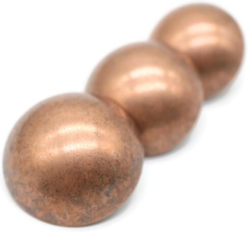 Gold Metal Shank Buttons - 12 Pcs - 3 Size Options - Curved Oval Round Metal Shank Buttons for Men Women Blazer Coat Uniform Shirt Suit and Jacket Sewing Craft DIY N5403 in Kuwait