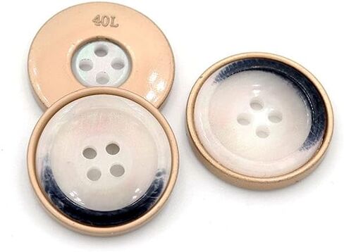 5 Pcs Metal Coat Buttons Round Button for DIY Sewing Tailor Crafts Coats Clothes(B#15,25mm) in Kuwait