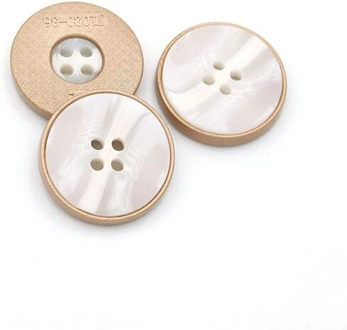 5 Pcs Metal Coat Buttons Round Button for DIY Sewing Tailor Crafts Coats Clothes(B#15,25mm) in Kuwait