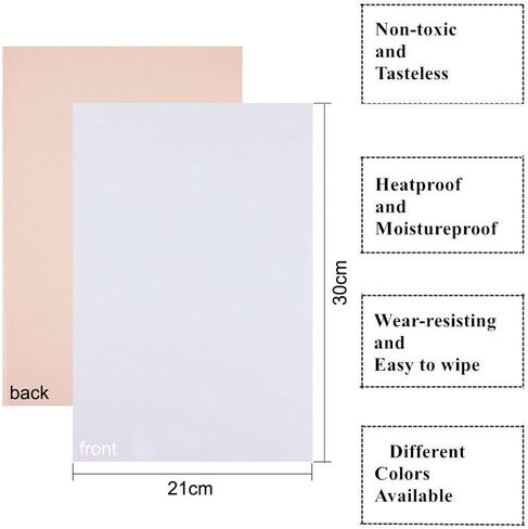BENECREAT 20PCS White Velvet Fabric Sticky Back Adhesive Sheets 8.3"x11.8" Soft Self Adhesive Felt Fabric for Christmas Art Decoration, Drawer Liner, Craft Making in Saudi Arabia