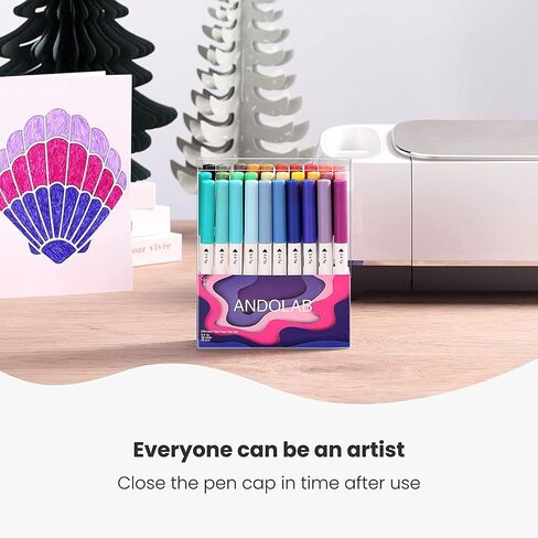 Fine Point Pens for Cricut Maker 3/Maker/Explore 3/Air 2/Air, 0.4 Tip Ultimate Fine Point Pens Set of 30 Pack Supplies Tools Accessories Writing Drawing Pen Compatible with Cricut Machine in Saudi Arabia