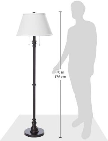 Kenroy Home 30438BRZ Spyglass, Floor Lamp, Bronze in Kuwait