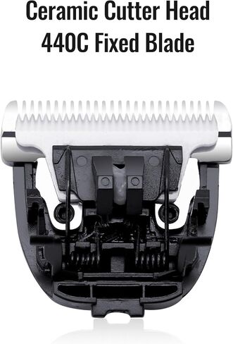 FENICE PEAK Dog Grooming Clippers for Thick Heavy Coats 3 Speeds Low Noise Pet Grooming Kit Cat Eletric Clipper with 10FC Ceramic & Stainless Steel Blade in Kuwait