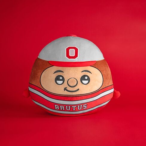Sleep Squad Ohio State Buckeyes Brutus 12" Kiri Cloud Plushie - Official Collegiate Plush in Kuwait