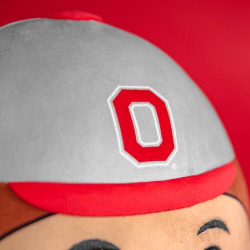 Sleep Squad Ohio State Buckeyes Brutus 12" Kiri Cloud Plushie - Official Collegiate Plush in Kuwait