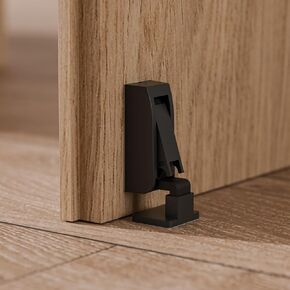 Damping Floor Suction Door Stopper,Adjustable Windproof Silent Floor Door Stop,No Drilling Door Stopper for Office Home Garage