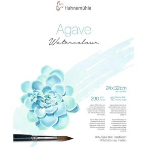 Hahnemuhle Agave Watercolour Block 24x32cm,9.45x12.6 in(10625401)