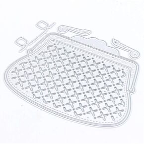 KSCRAFT Coin Purse Metal Cutting Dies Stencils for DIY Scrapbooking/Photo Album Decorative Embossing DIY Paper Cards