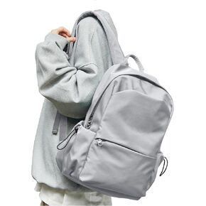Large White Backpack for Men Women, School Backpack for Teen Girls Bookbags High School Laptop Bags Women Travel Daypacks, Carry on Backpack Flight Approved Hiking Backpack Large